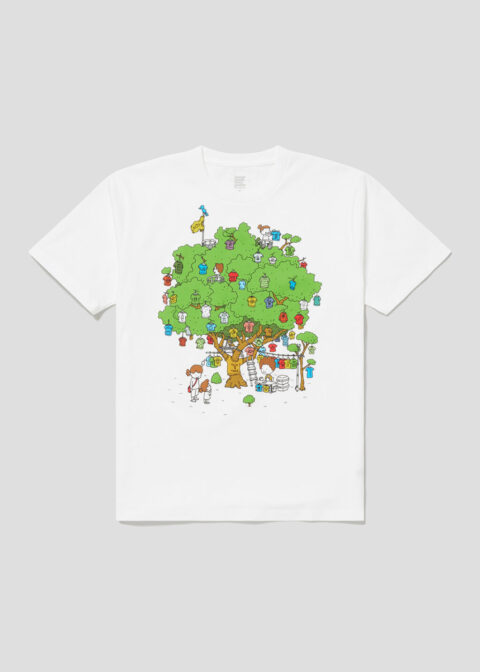 コラボTシャツTシャツの木01